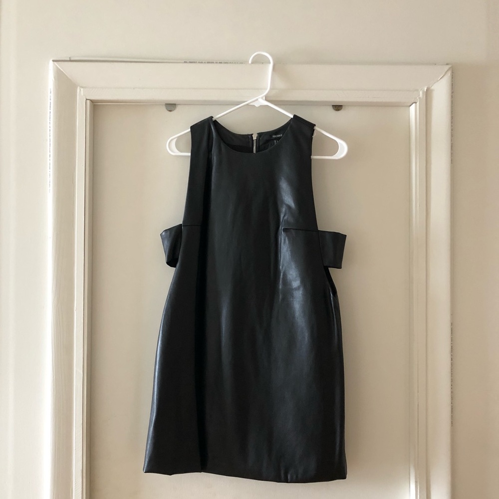 Forever 21 faux leather black mini. New with tags